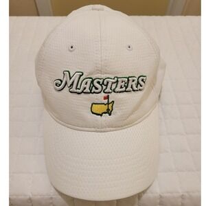 2019 Official Masters Tournament White Golf Cap Embroidered Logo UPF 30+ Hat Fun